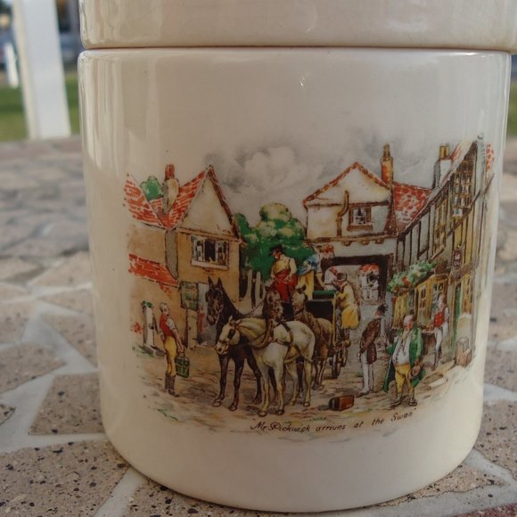 Vintage SANDLAND Ware CANISTER Marmalade JAR OXFOR - Picture 3 of 9